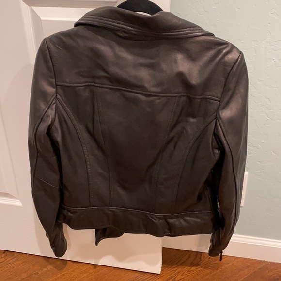 Michael Kors Leather Jacket - Picture 4 of 9